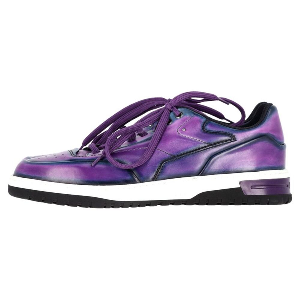 Purple Men's Sneakers - Picture 5 of 8